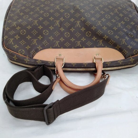 Authentic Louis Vuitton Alize1 Poches Brown Monogram Tote Bag mn778-120325 - Picture 6 of 16